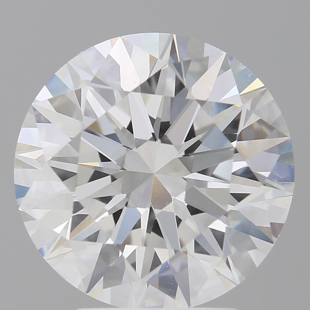 4.04ct Round, E VS1 — IGI