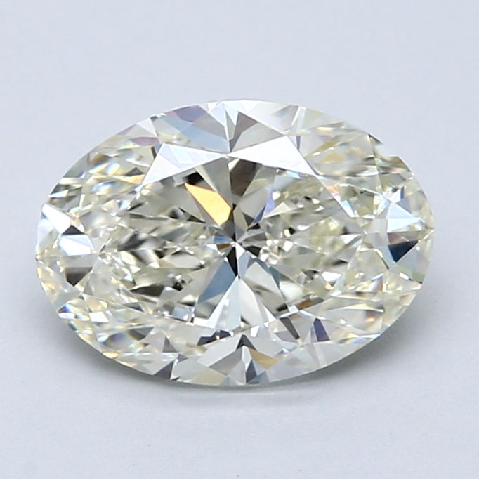 2.01ct Oval Natural Diamond — J VS2, GIA Certified