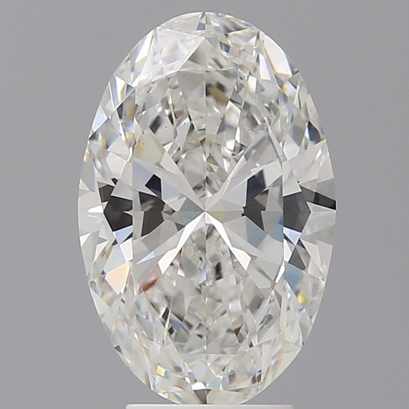 4.57ct Oval, F VS2 — IGI
