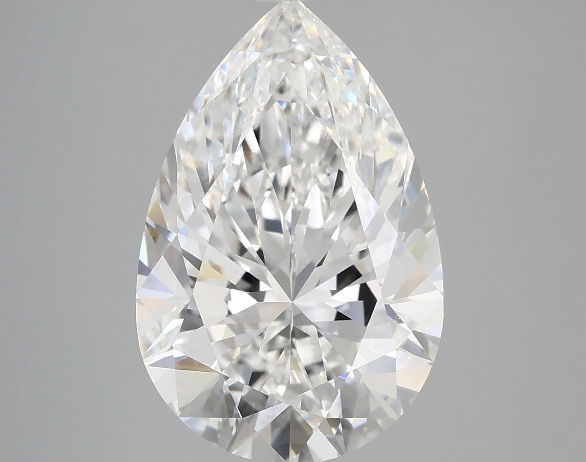 5.0ct Pear Lab-Grown Diamond — E VVS1, IGI Certified