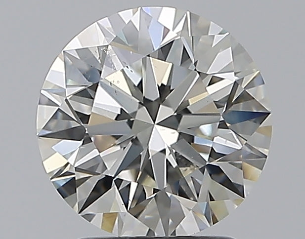2.01ct Round Natural Diamond — I SI1, GIA Certified