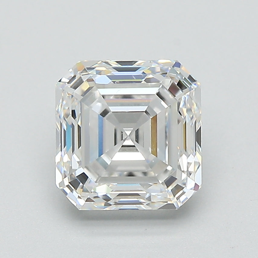 2.03ct Asscher Natural Diamond — F VS2, GIA Certified