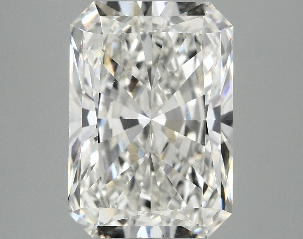 3.76ct Radiant, F VS1 — IGI
