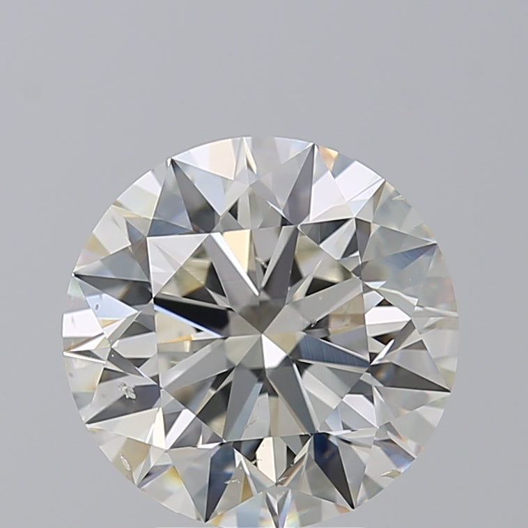 5.01ct Round Natural Diamond — J SI2, GIA Certified