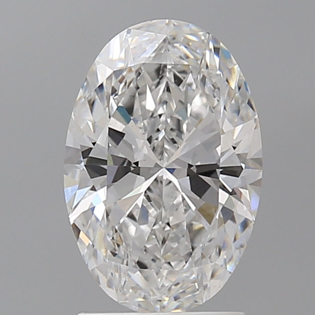 2.02ct Oval, D VS1 — IGI