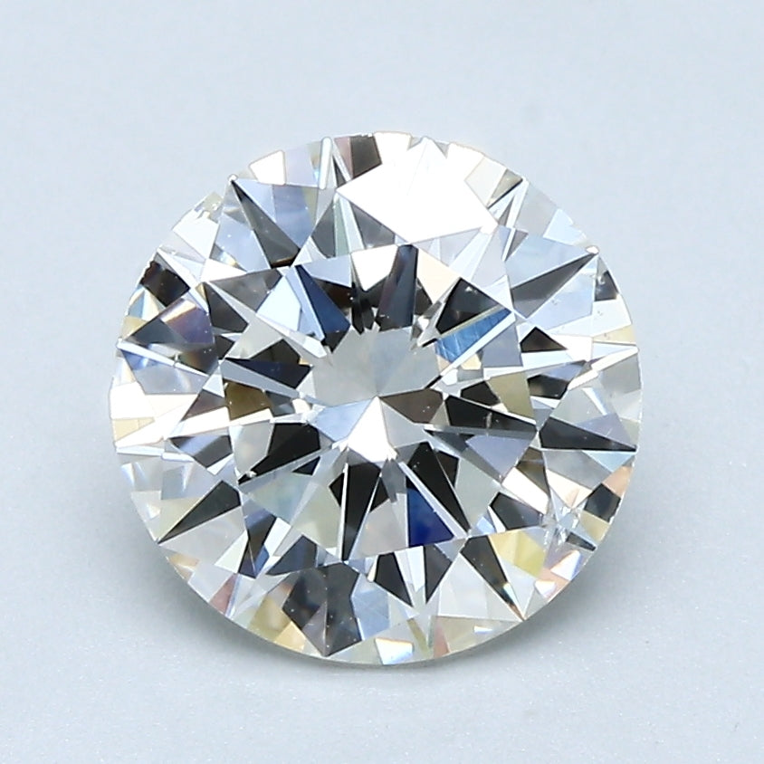 2.01ct Round, H SI2 — GIA — Laura Milman New York