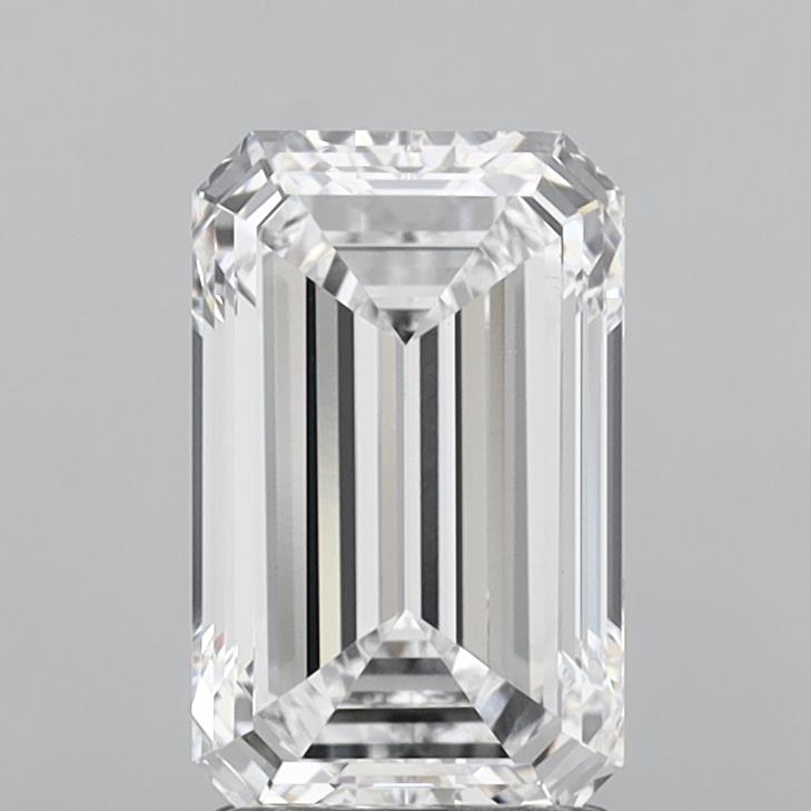 2.6ct Emerald, D VVS2 — IGI