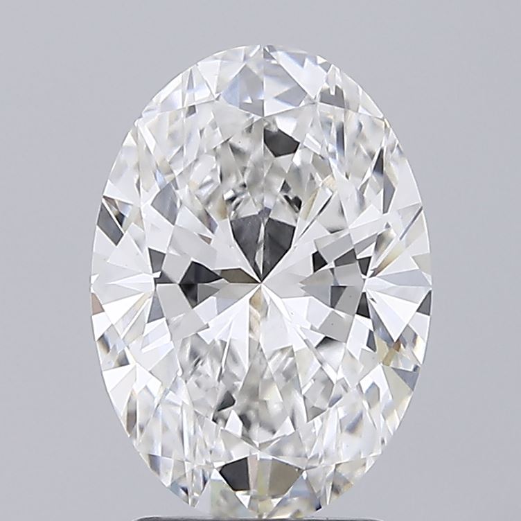 2.55ct Oval, F VVS2 — IGI