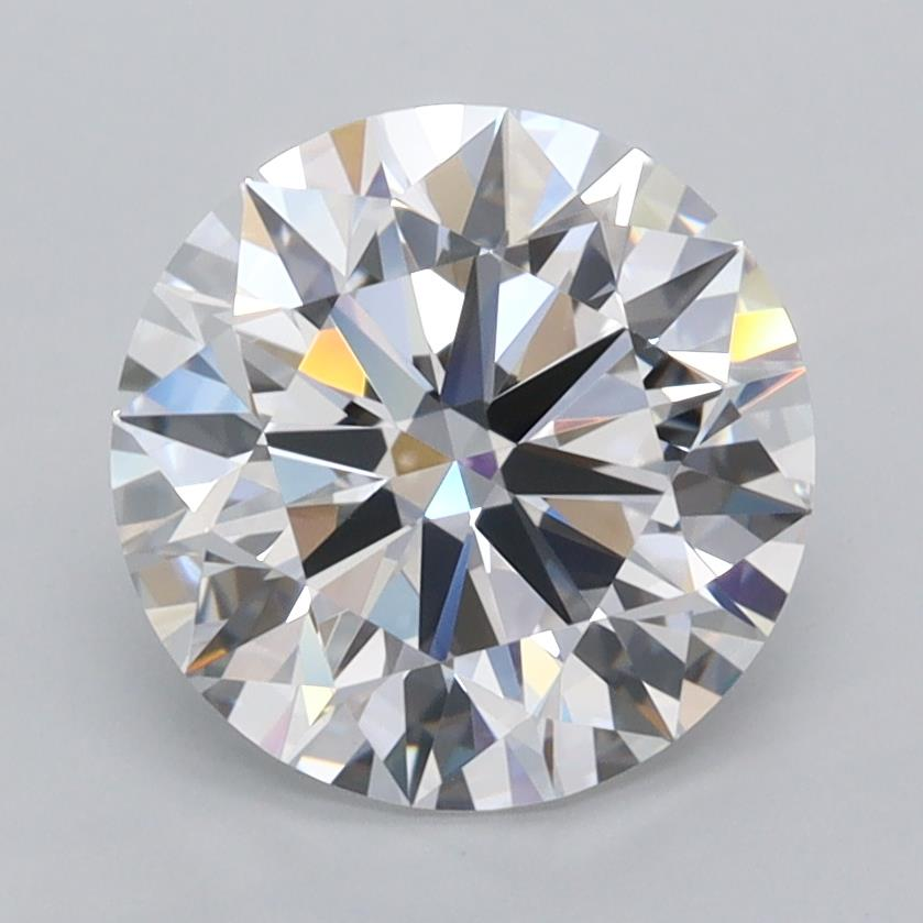 2.41ct Round, D VVS1 — IGI