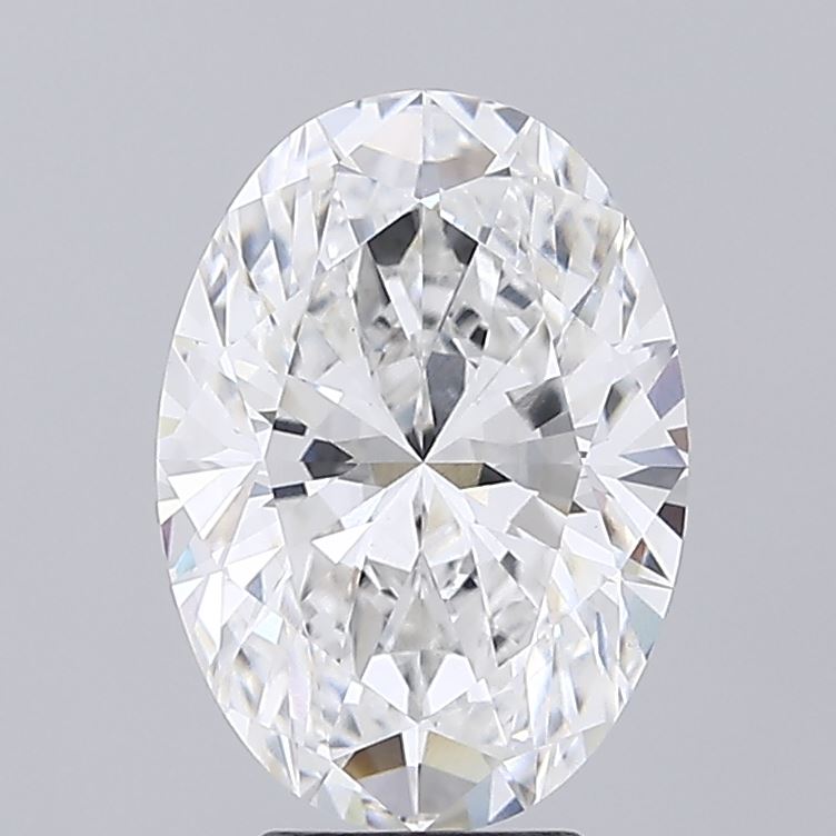 4.44ct Oval, E VS1 — IGI