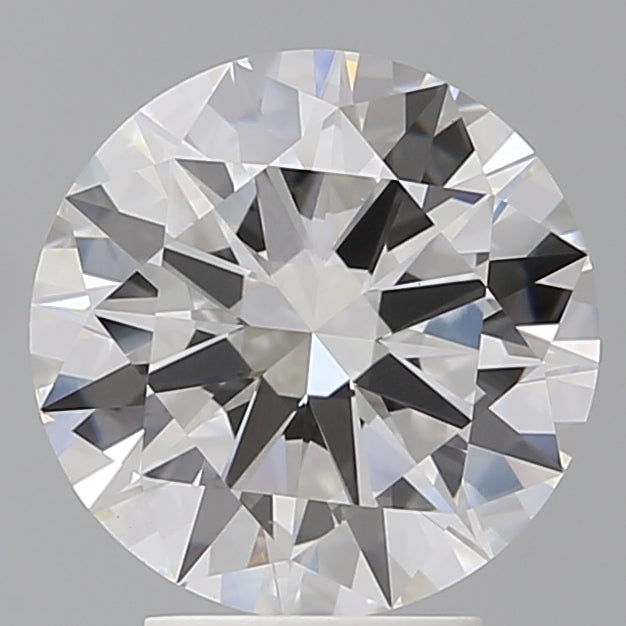 3.58ct Round, F VVS2 — IGI