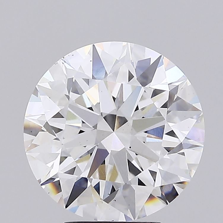 5.51ct Round, F VS2 — IGI