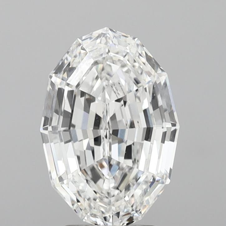 5.02ct Step Oval, E VVS2 — IGI