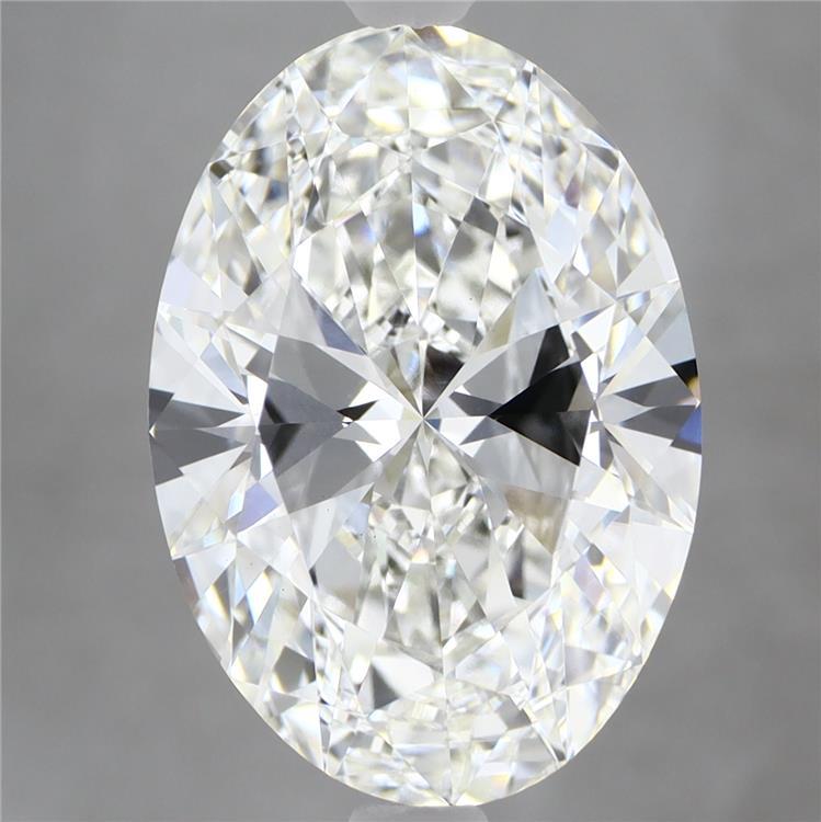 6.09ct Oval, F VS1 — IGI