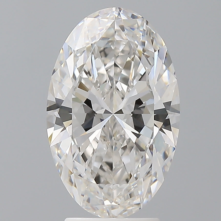 3.53ct Oval Lab-Grown Diamond — F VS1, IGI Certified