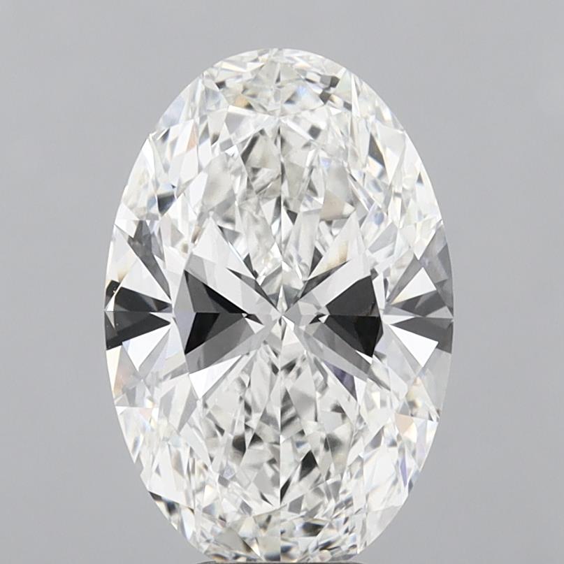 7.07ct Moval Lab-Grown Diamond — E VVS2, IGI Certified