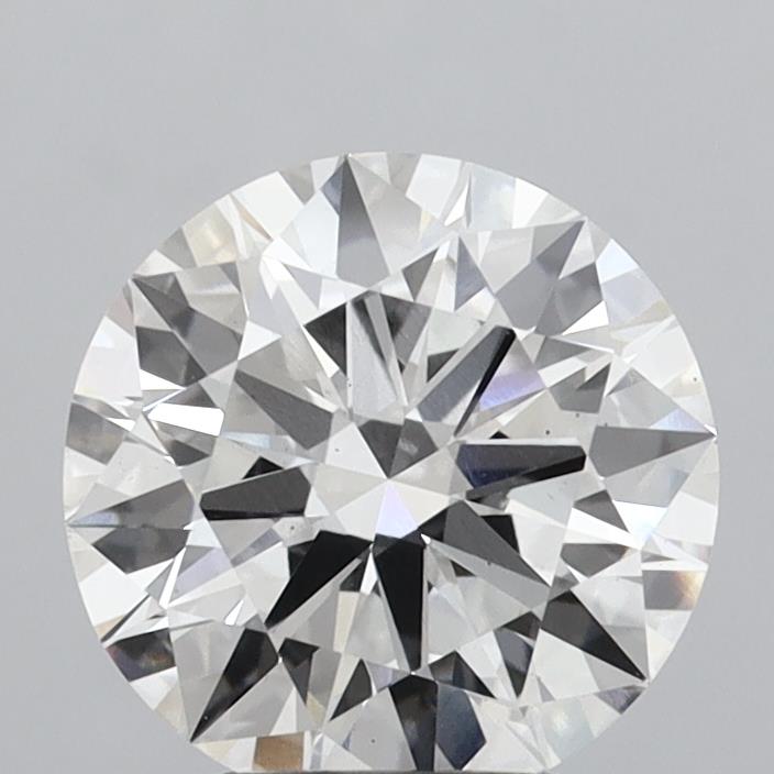3.03ct Round, F VS2 — IGI