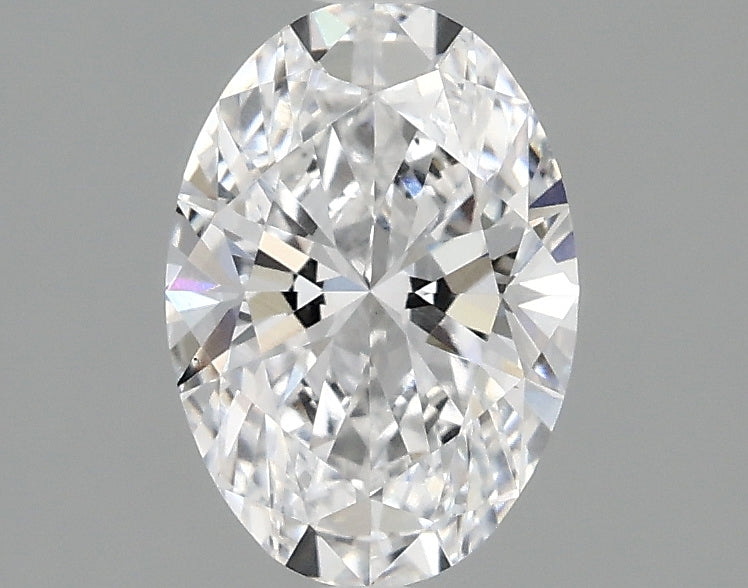 1.23ct Oval, D VS2 — IGI