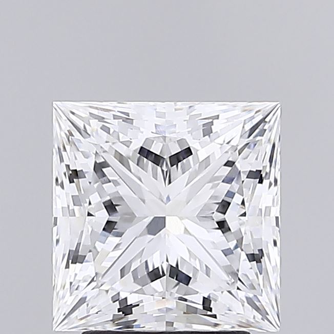 3.18ct Princess, D VVS2 — GIA