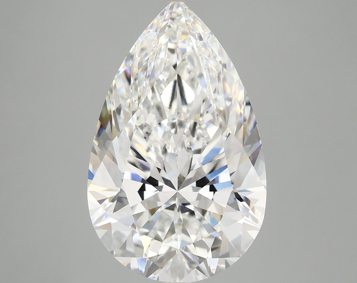 5.98ct Pear, E VVS2 — IGI