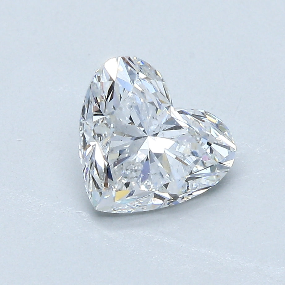 1.39ct Heart Natural Diamond — D SI1, GIA Certified