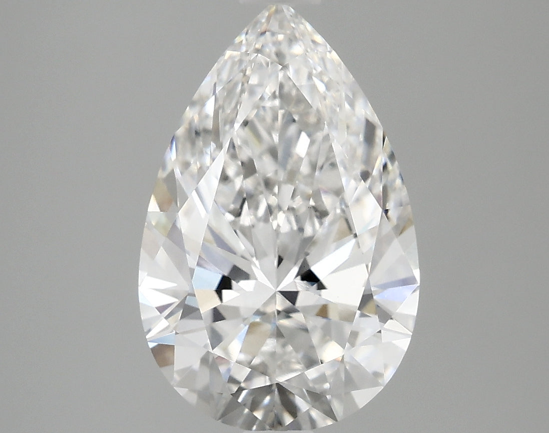 3.03ct Pear, F VS1 — IGI