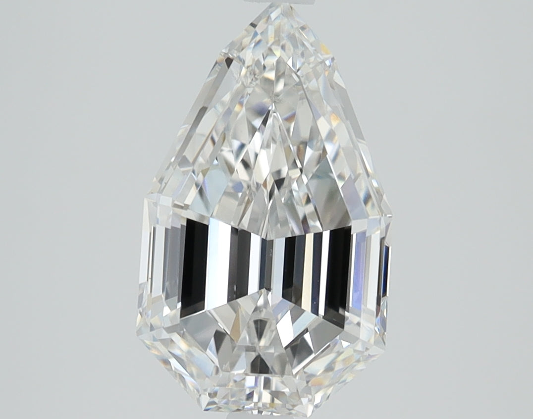 2.51ct Pear Step Lab-Grown Diamond — F VS1, IGI Certified