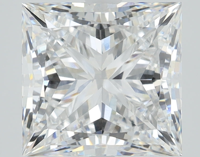 3.58ct Princess, D VVS2 — IGI