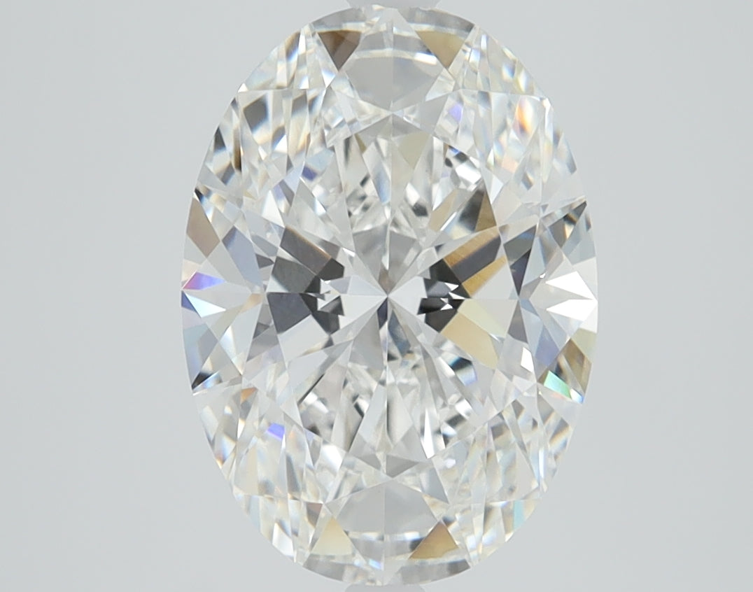 3.16ct Oval, F VVS2 — IGI