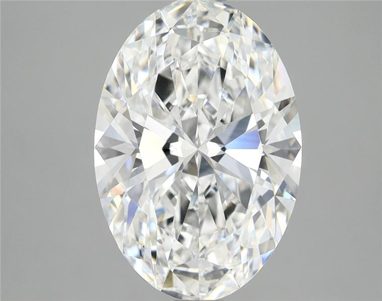 3.38ct Oval, D VS1 — IGI