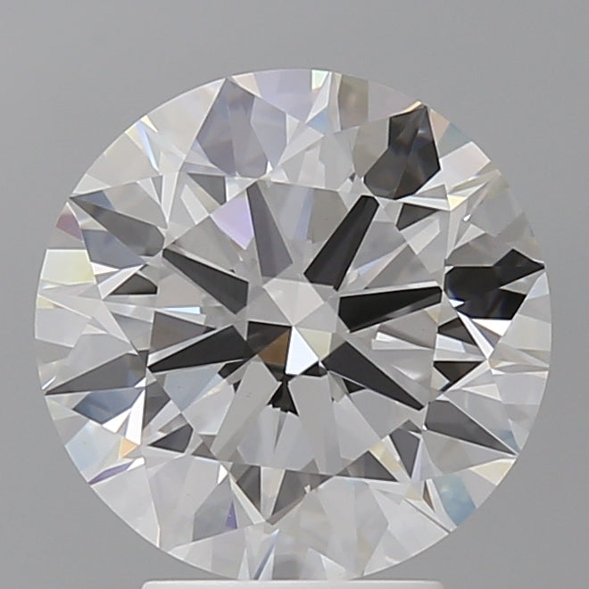 4.08ct Round Lab-Grown Diamond — E VVS2, IGI Certified