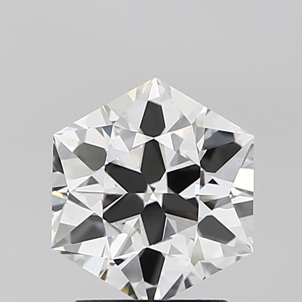 2.07ct Hexagonal, E VS1 — IGI
