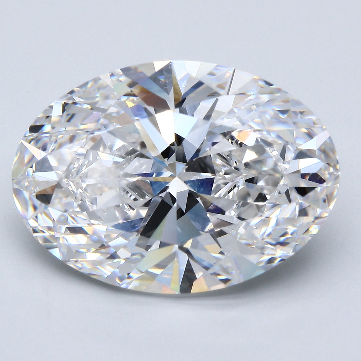 13.19ct Oval, E VVS2 — GIA