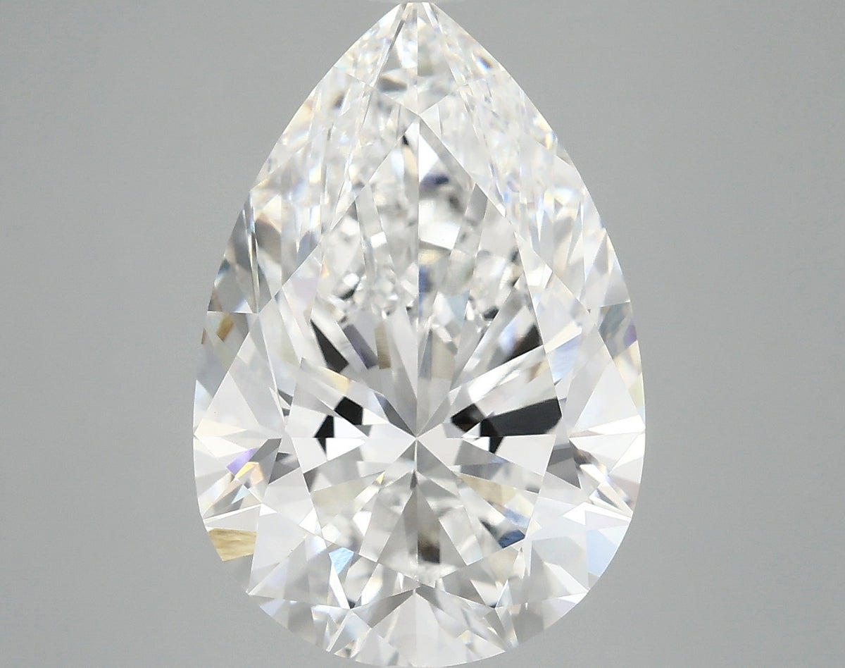 6.52ct Pear, E VVS2 — IGI
