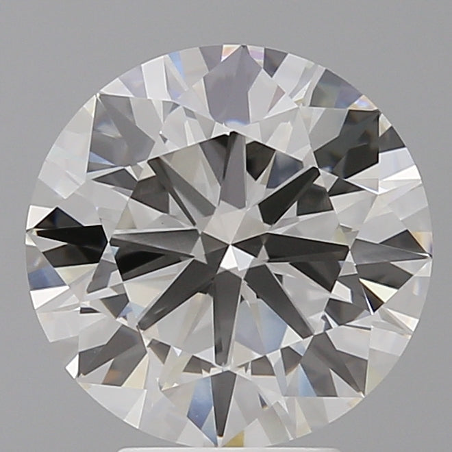 3.58ct Round, F VVS2 — IGI