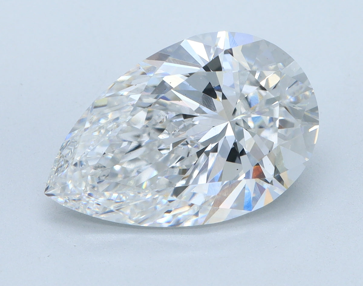 4.01ct Pear Lab-Grown Diamond — D VS2, IGI Certified
