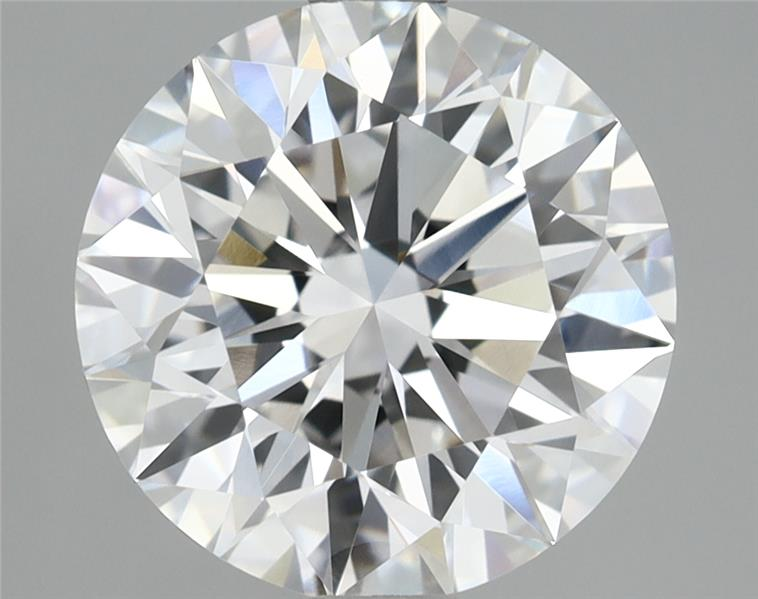 2.71ct Round, D VVS2 — IGI