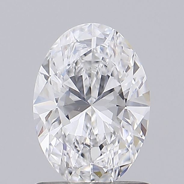 1.02ct Oval Lab-Grown Diamond — D VVS2, IGI Certified