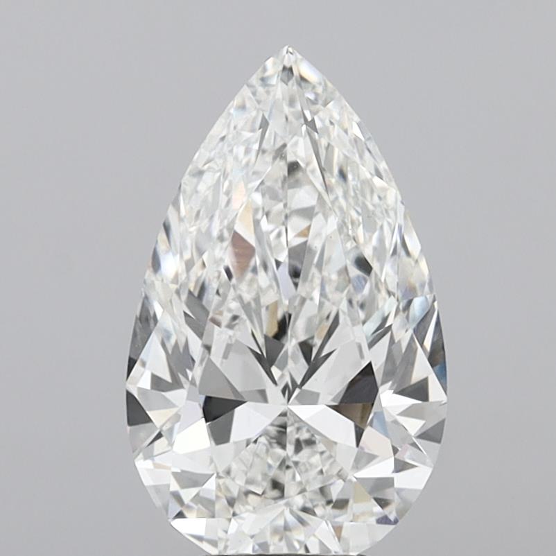 5.05ct Pear Lab-Grown Diamond — F VS1, IGI Certified