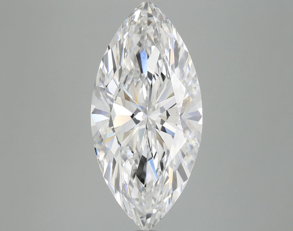 5.05ct Marquise, D VS2 — IGI
