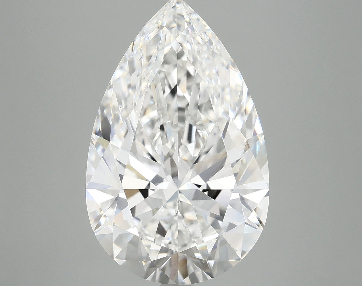 6.75ct Pear, E VS1 — IGI