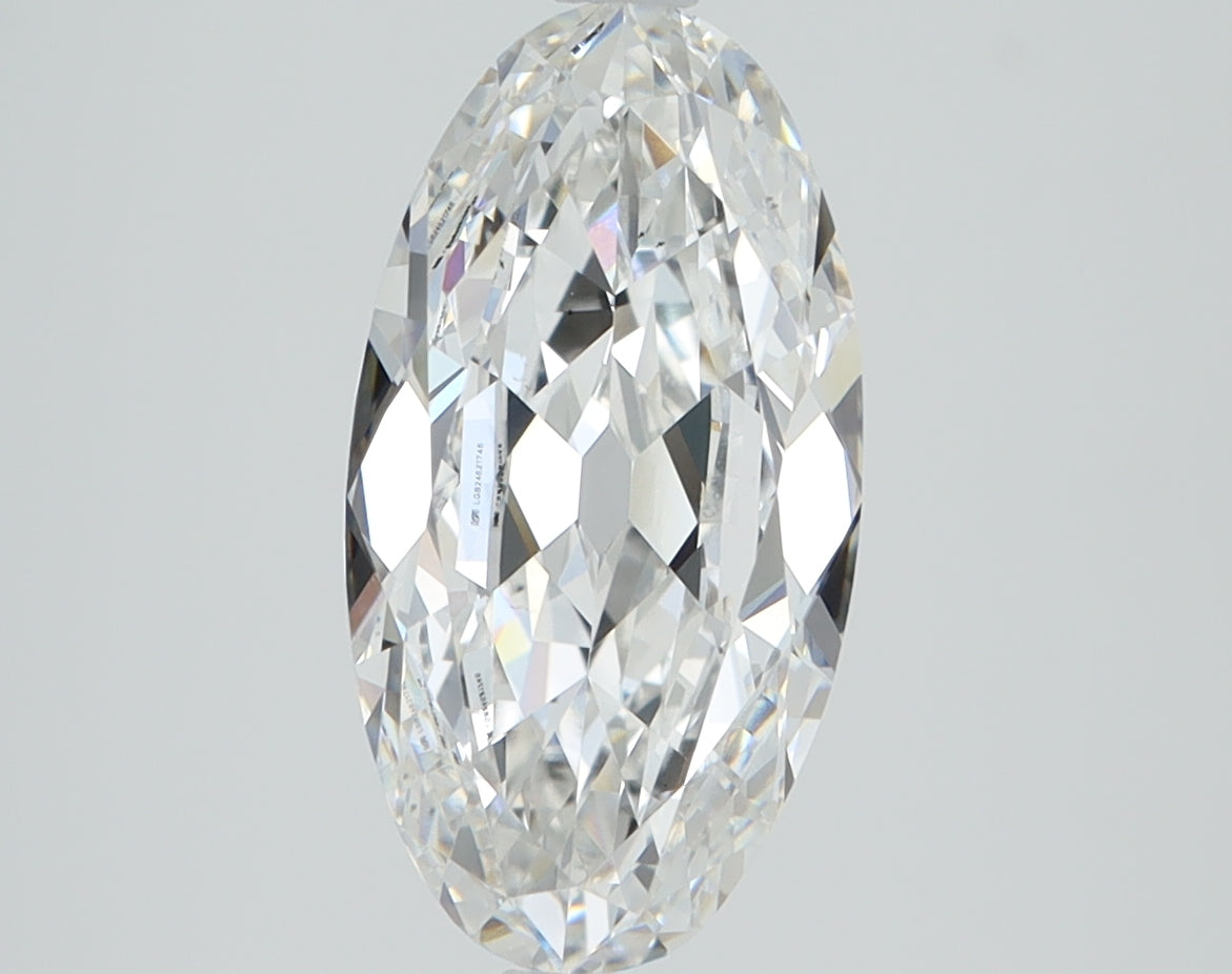 2.51ct Old Moval Lab-Grown Diamond — E VS2, IGI Certified