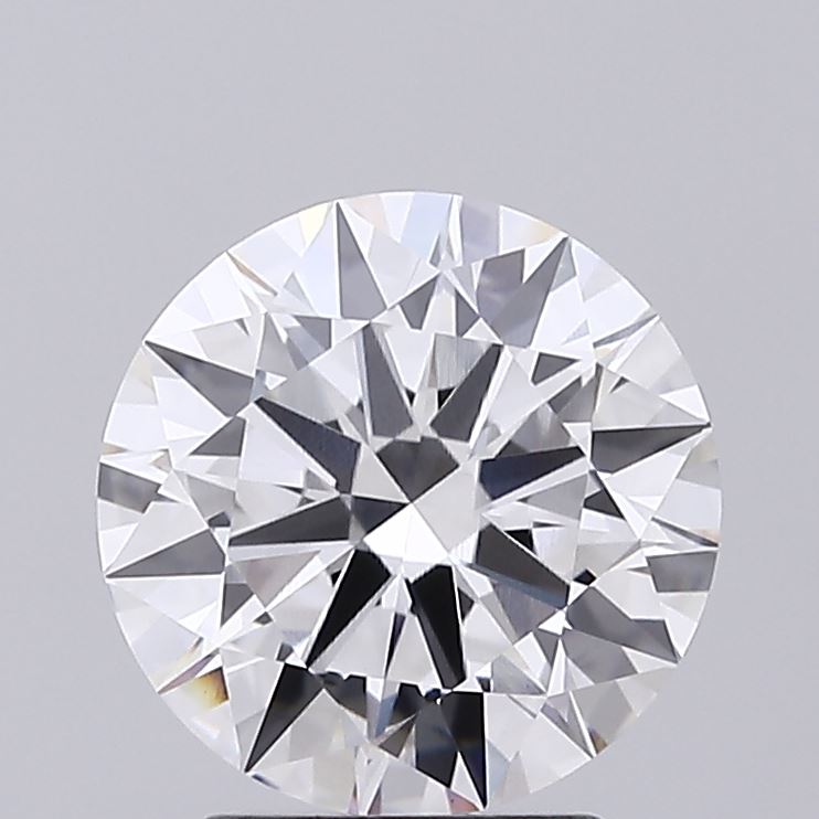 2.4ct Round, F VVS2 — IGI