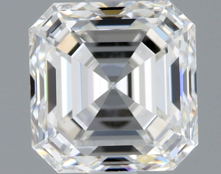 1.02ct Asscher, F VVS1 — GIA