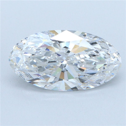 2.08ct Moval, E VS1 — IGI