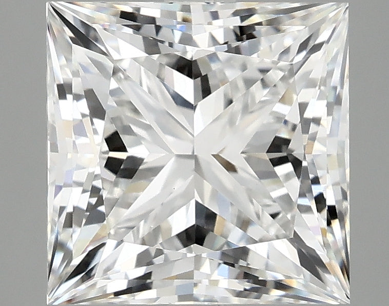 4.16ct Princess, D VVS2 — IGI