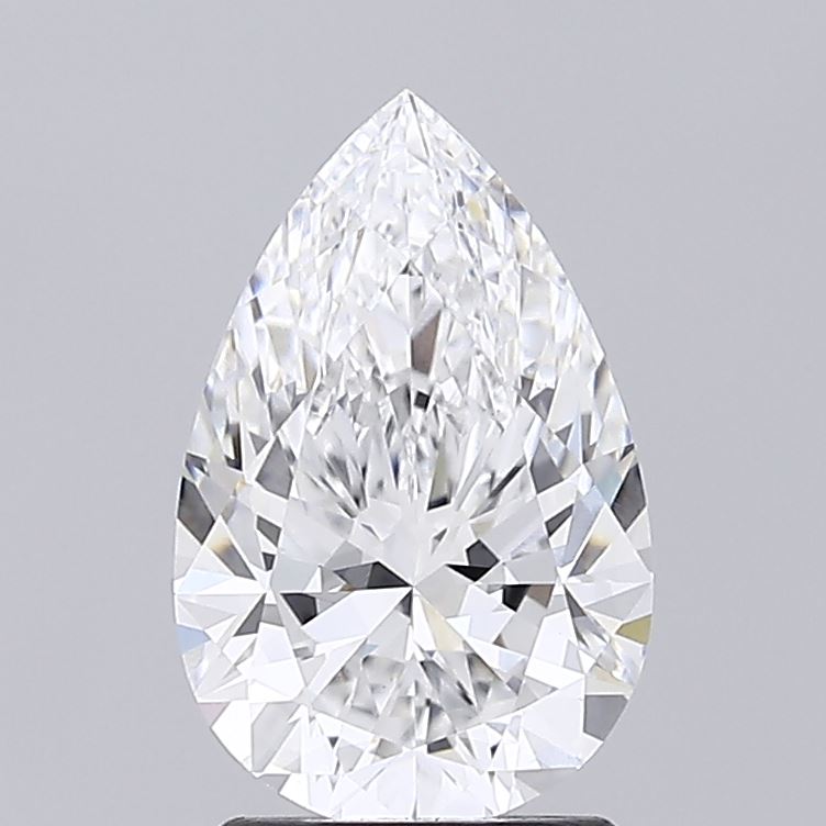 2.1ct Pear, E VS1 — IGI