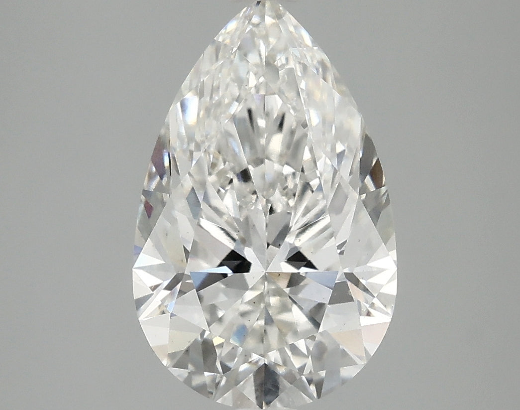3.07ct Pear, F VS2 — IGI