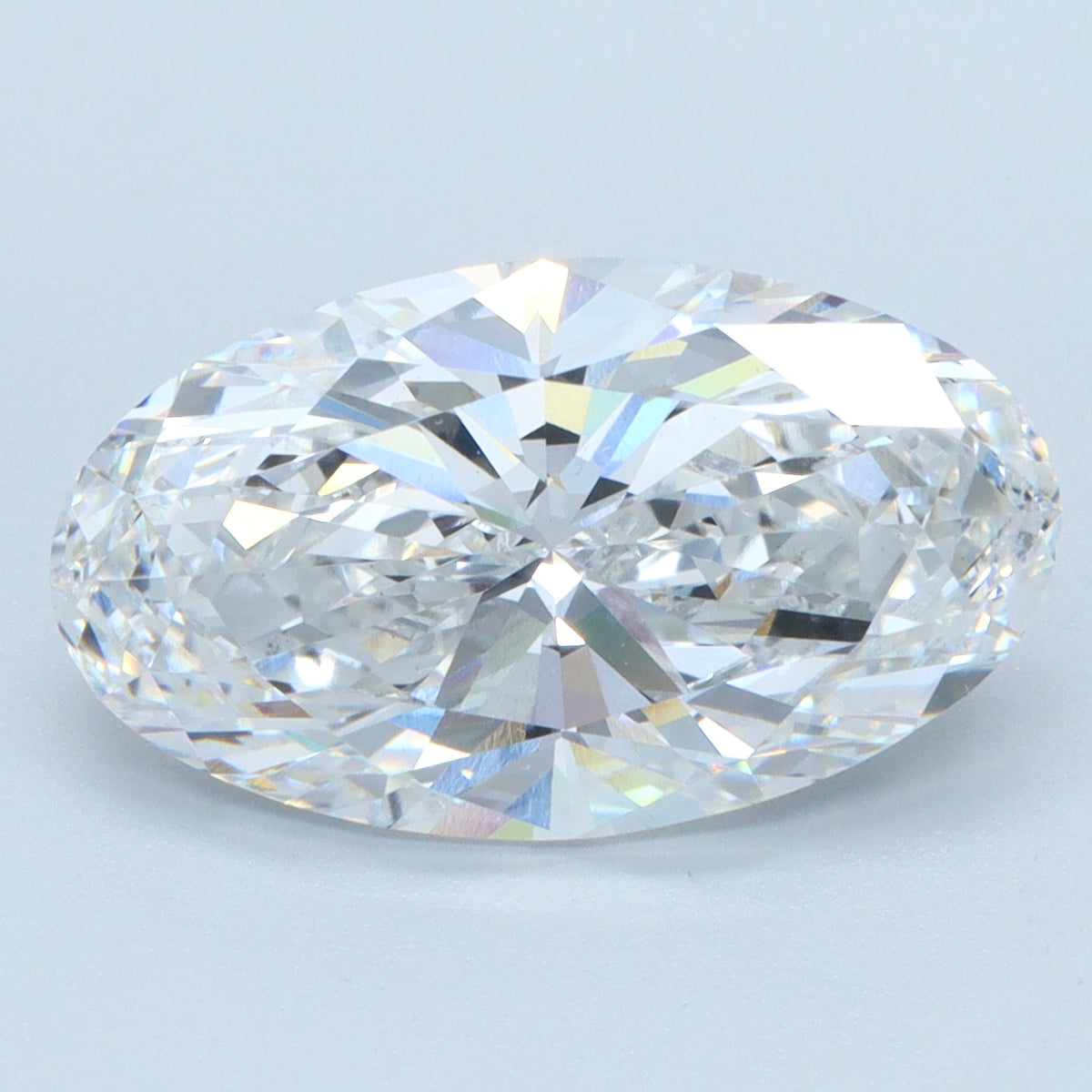 4.02ct Moval, E VS1 — IGI