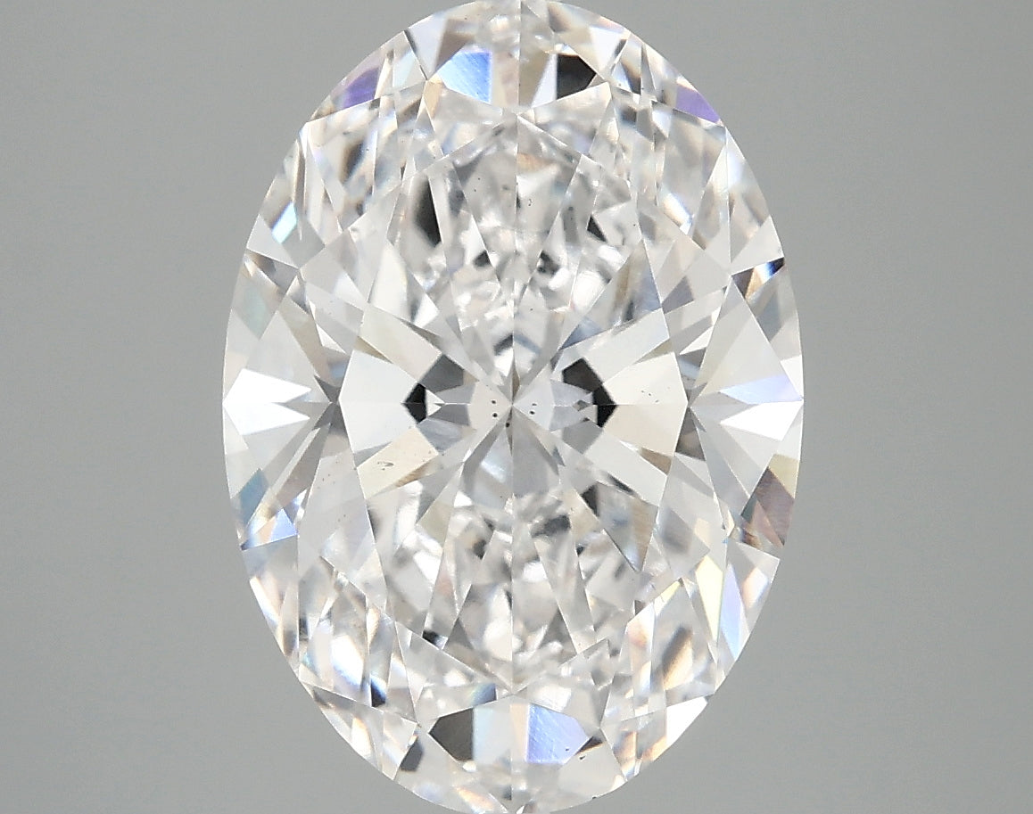 5.09ct Oval, D VS2 — IGI